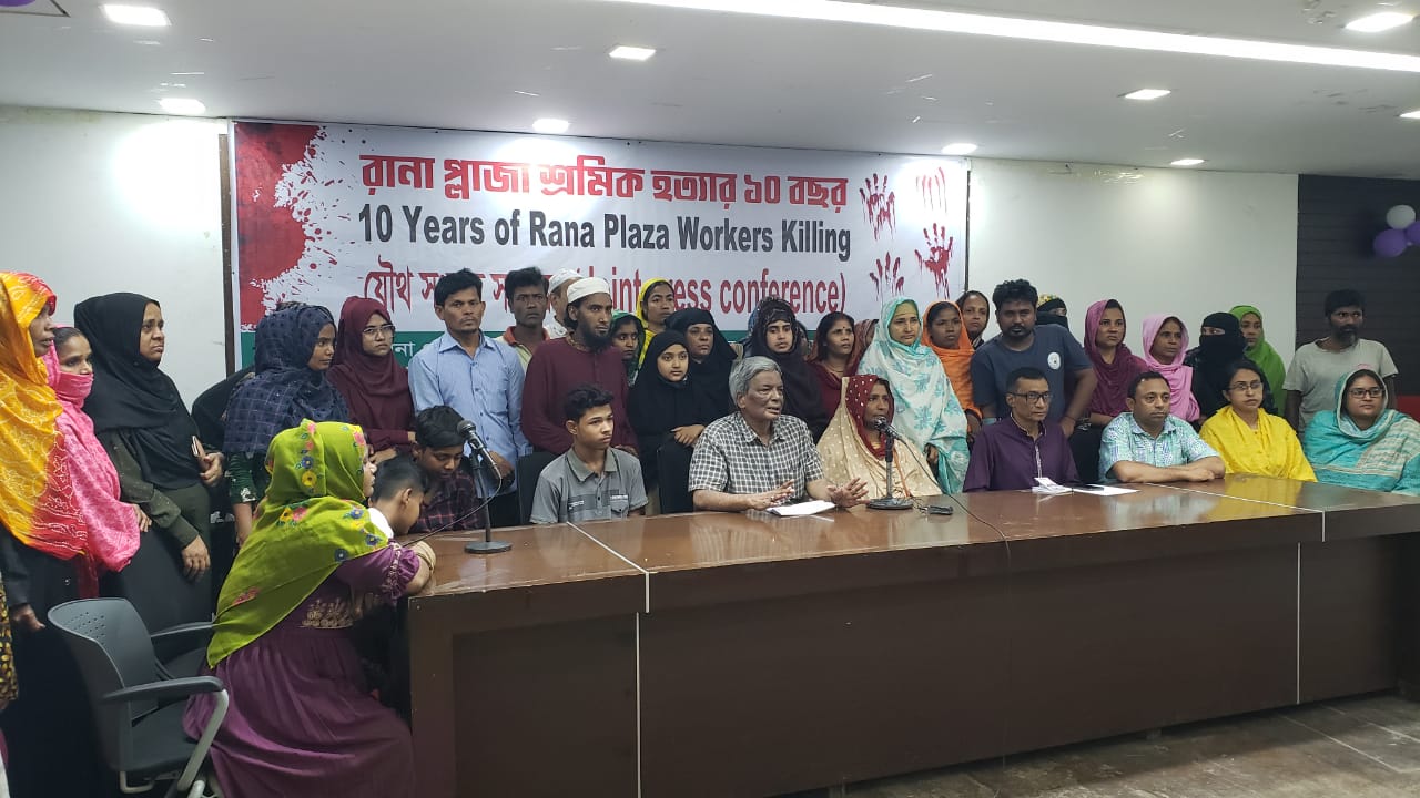 10 Years of Rana Plaza Workers Killing National Garment Workers